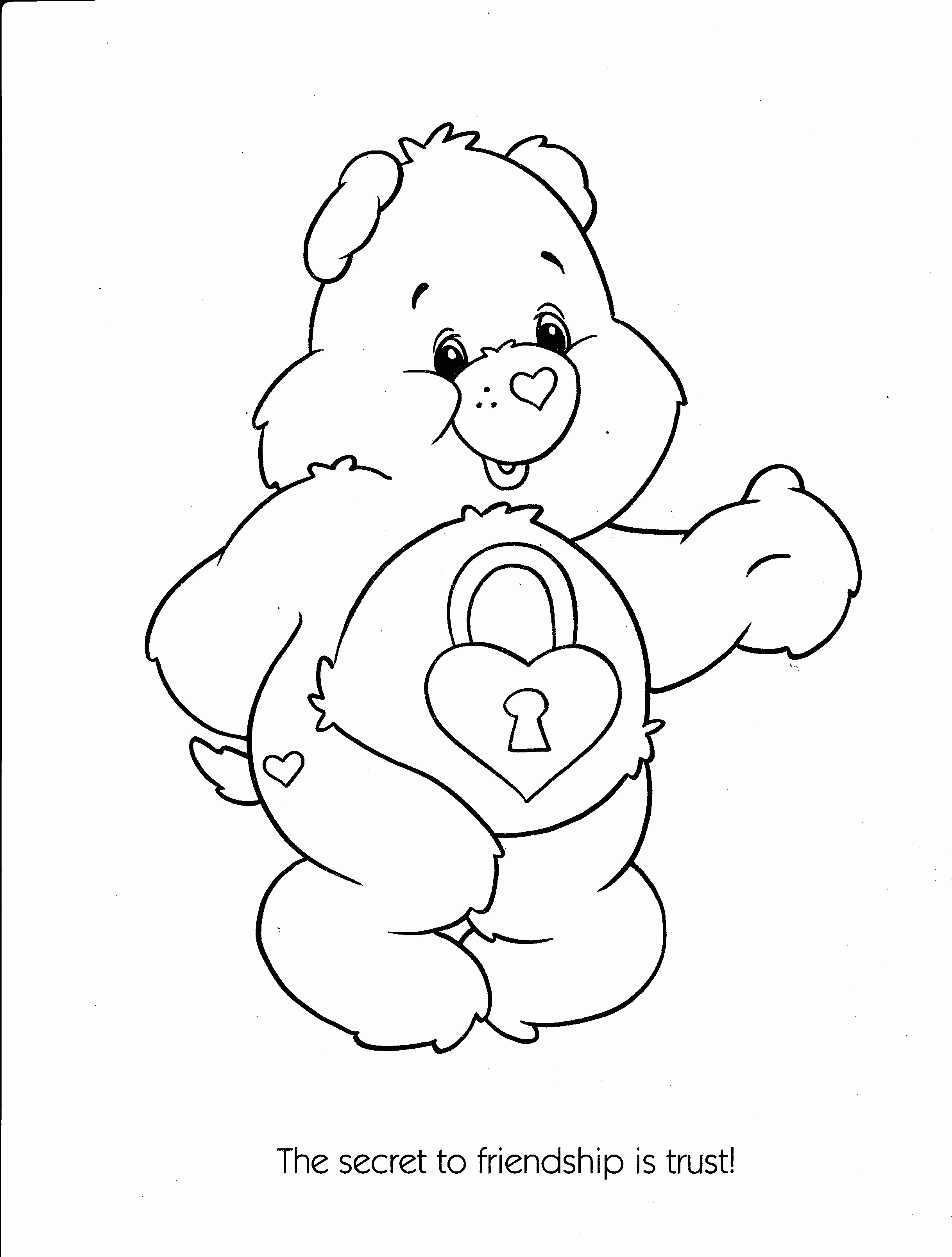 18 Free Pictures for: Care Bears Coloring Pages. Temoon.us