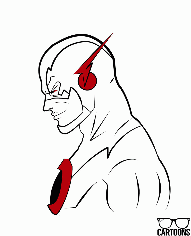 The Flash Coloring Pages - Coloring Page