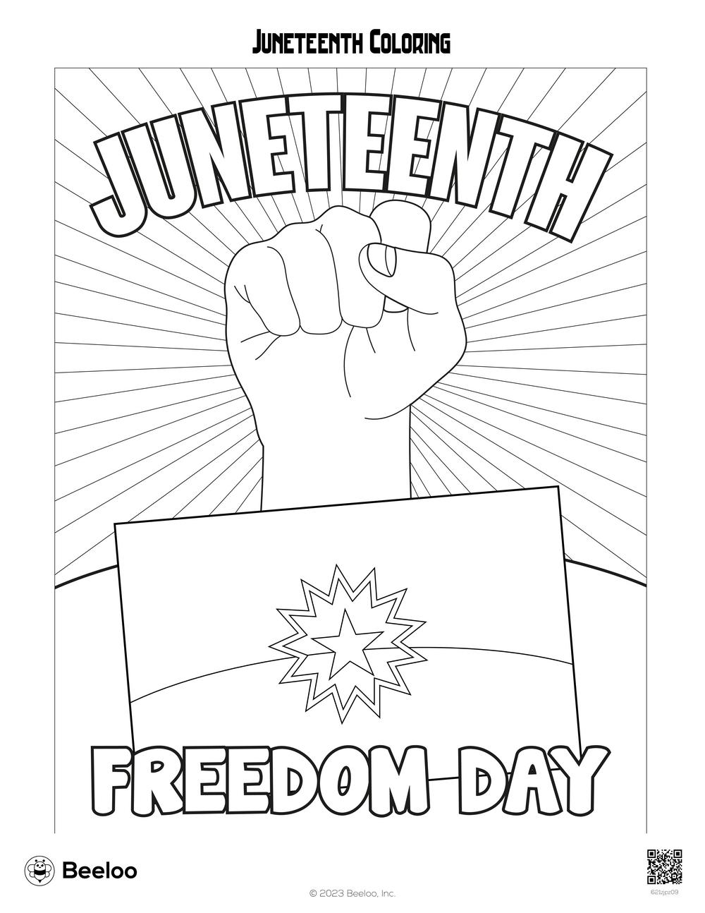 Juneteenth-themed Coloring Pages ...