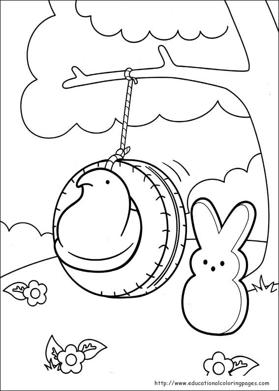 Peeps Coloring Pages - Educational Fun Kids Coloring Pages and Preschool  Skills Worksheets