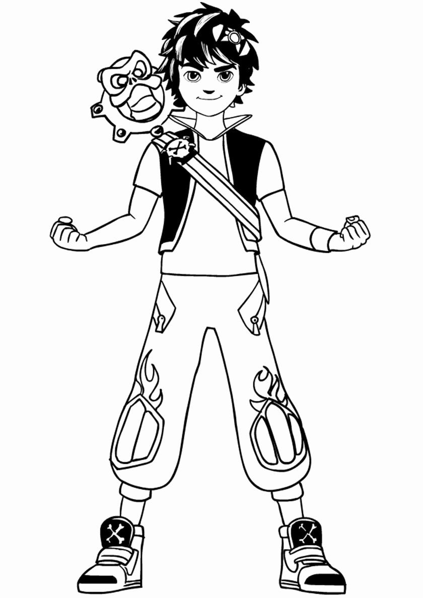Zack Storm Coloring Pages - Coloring Home