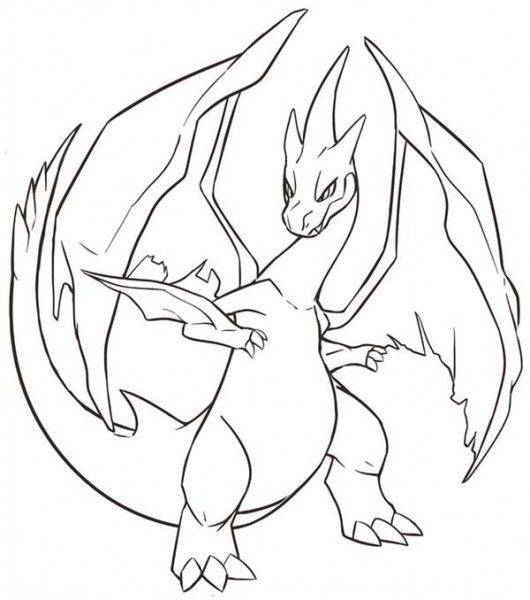 Mega Ex Pokemon Coloring Pages - Coloring Home
