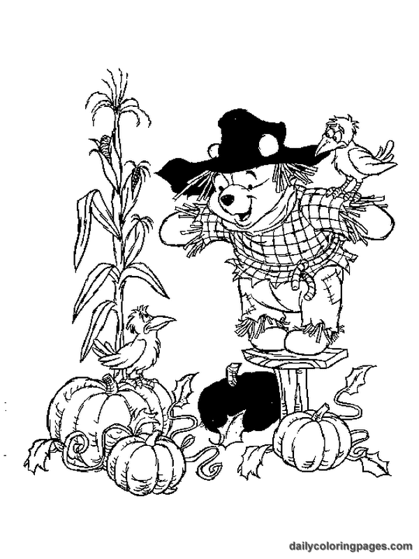 Coloring pages winter / summer / fall / spring ...