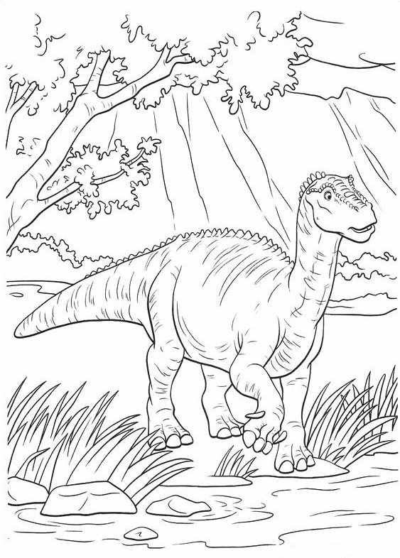 Disney Dinosaur Coloring Pages - Coloring Home