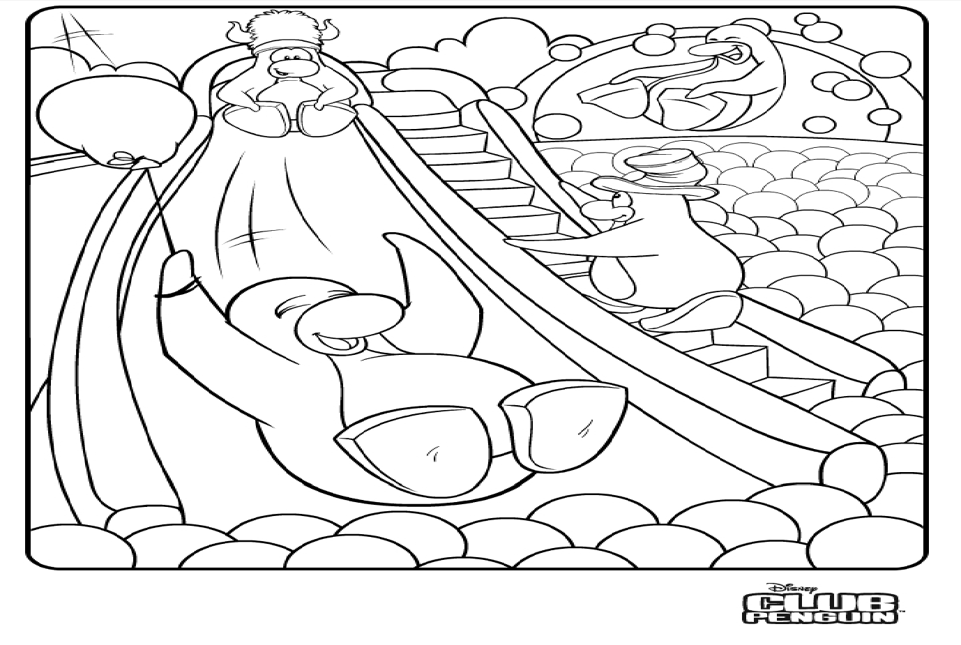 New Coloring Page: Fall Fair Iceburg | CP Cheats of the States