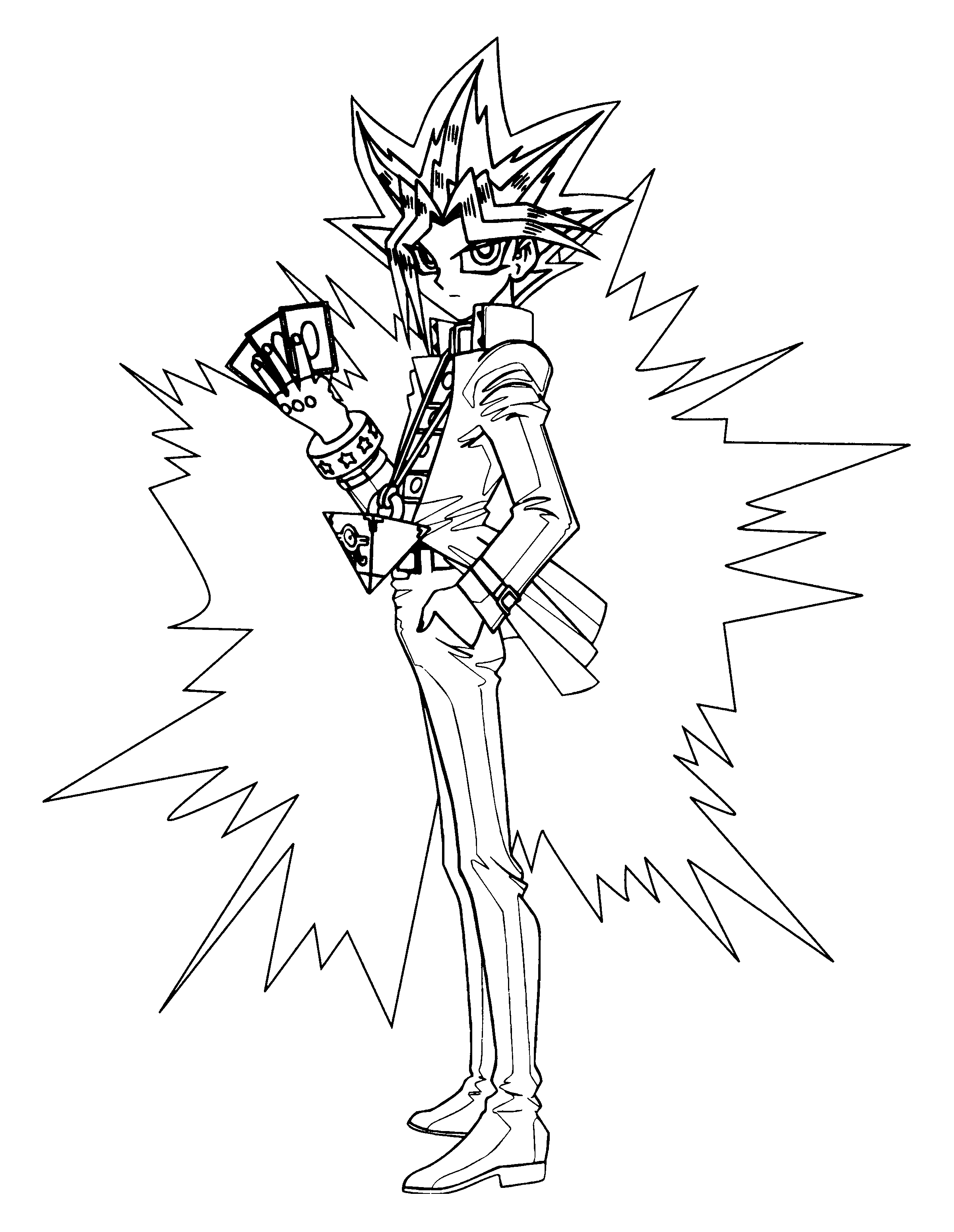 Yugioh Coloring Page   Coloring Home