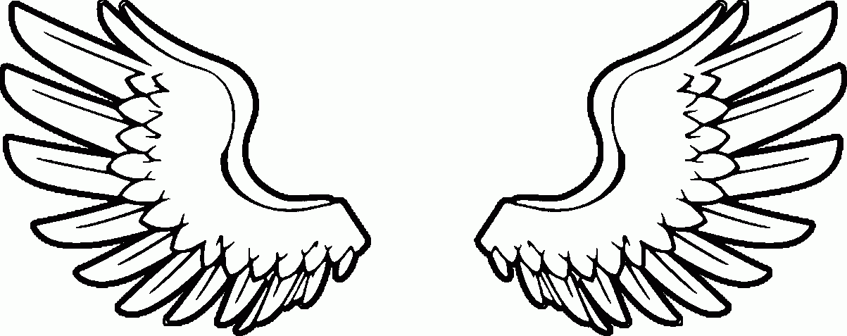 Papers Angel Wings Coloring Pages Az Coloring Pages - Artscolors