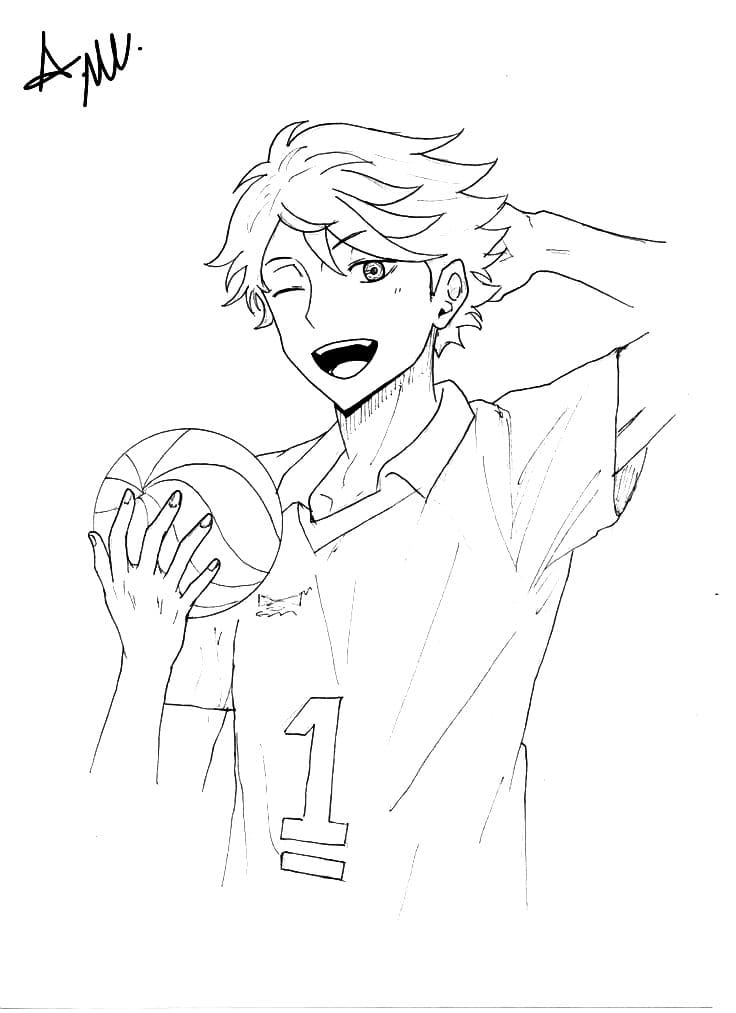 Coloring pages Haikyuu!! Print for free | WONDER DAY — Coloring pages for  children and adults