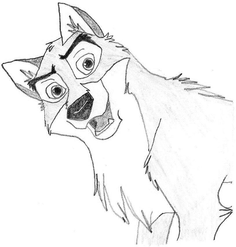 Balto coloring pages to download and print for free