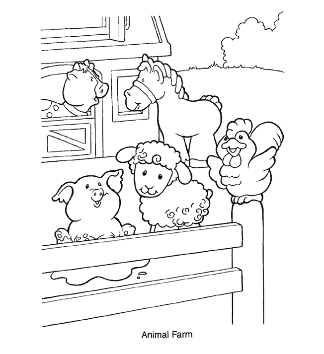 farm coloring page whataboutmimicom. coloring pages of farm ...