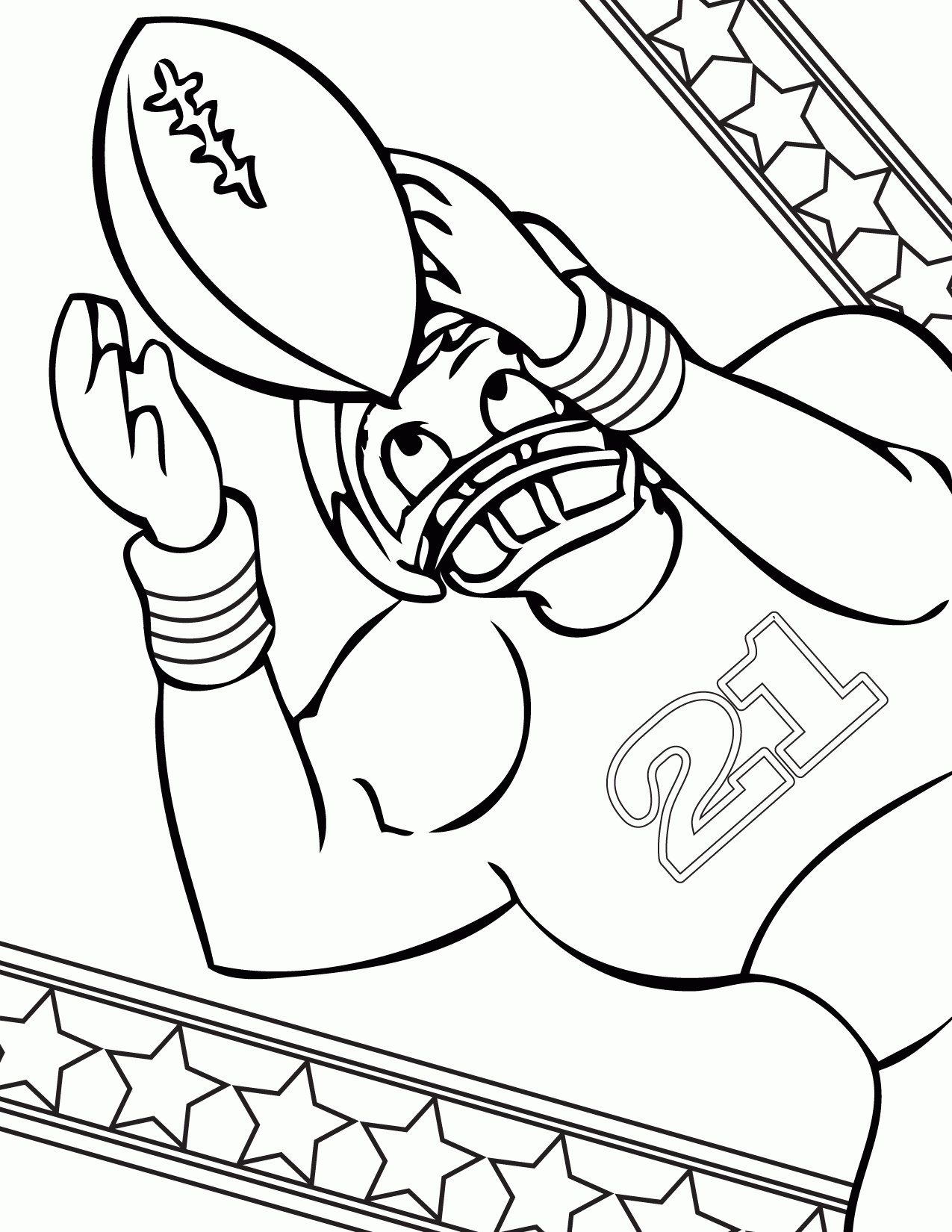 Fun Sports Coloring Page - Coloring Home