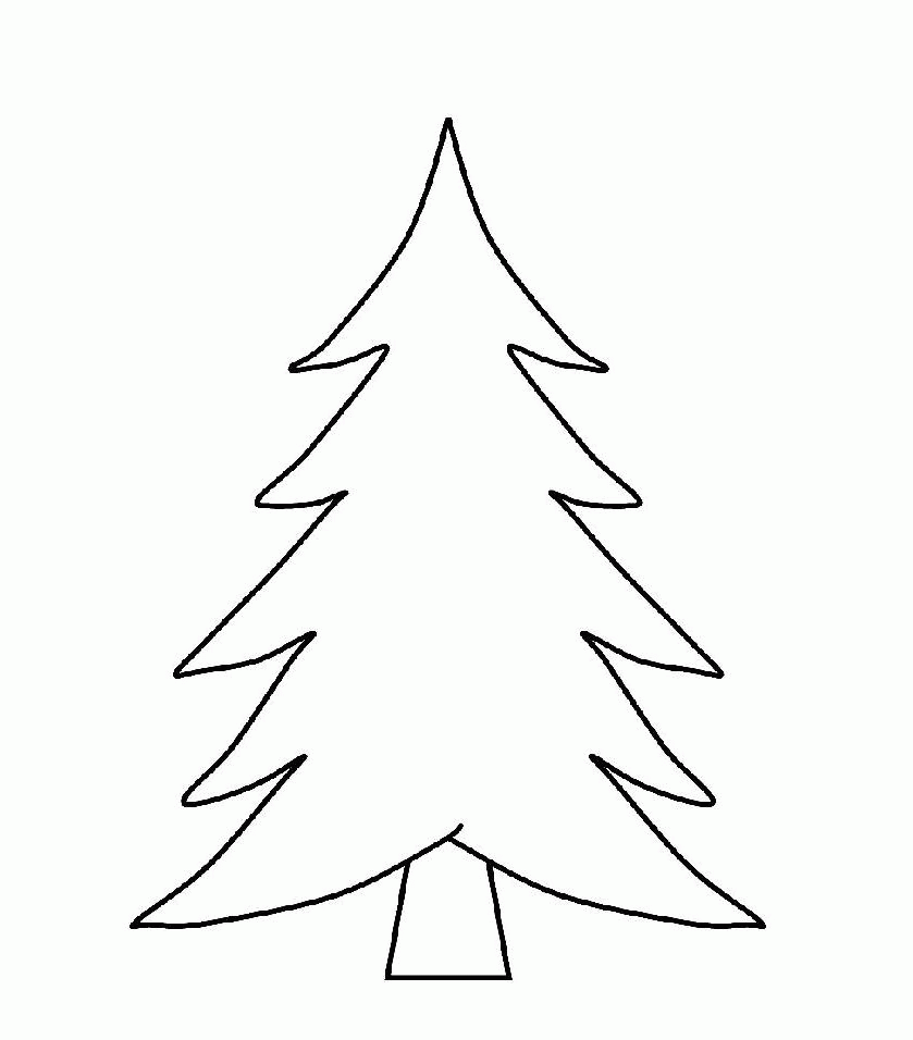 Download Simple Tree Coloring Page - Coloring Home