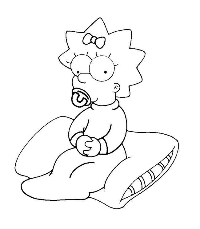 s simpsons Colouring Pages