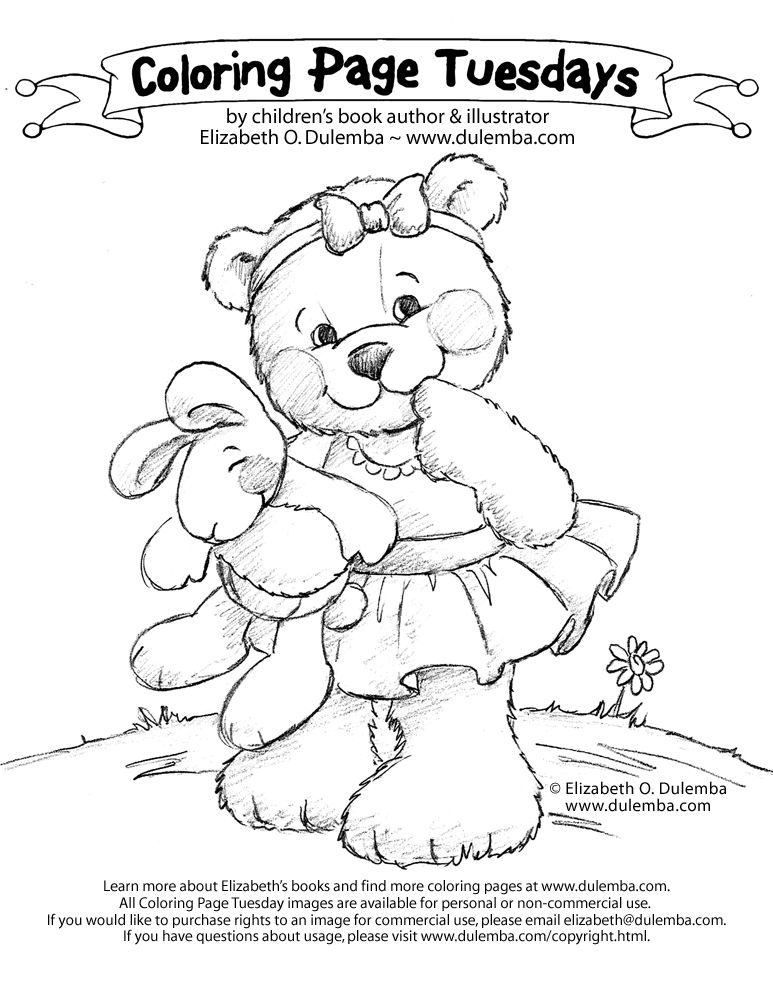 Little Bear Maurice Sendak Coloring Page