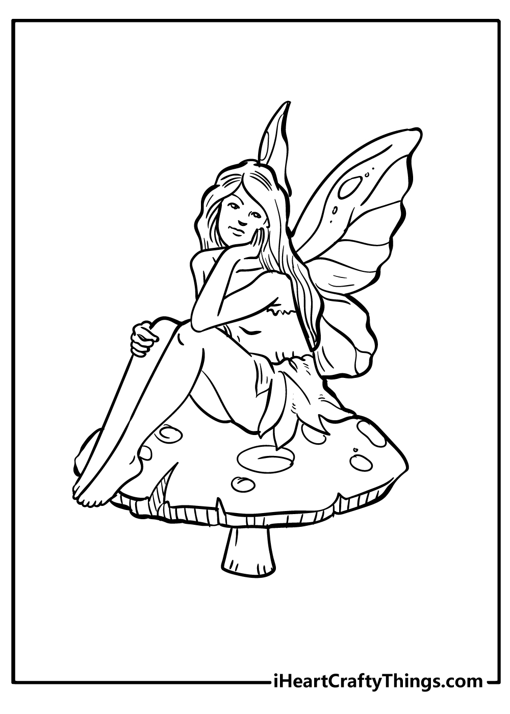 Printable Fairy Coloring Pages (Updated 2022)