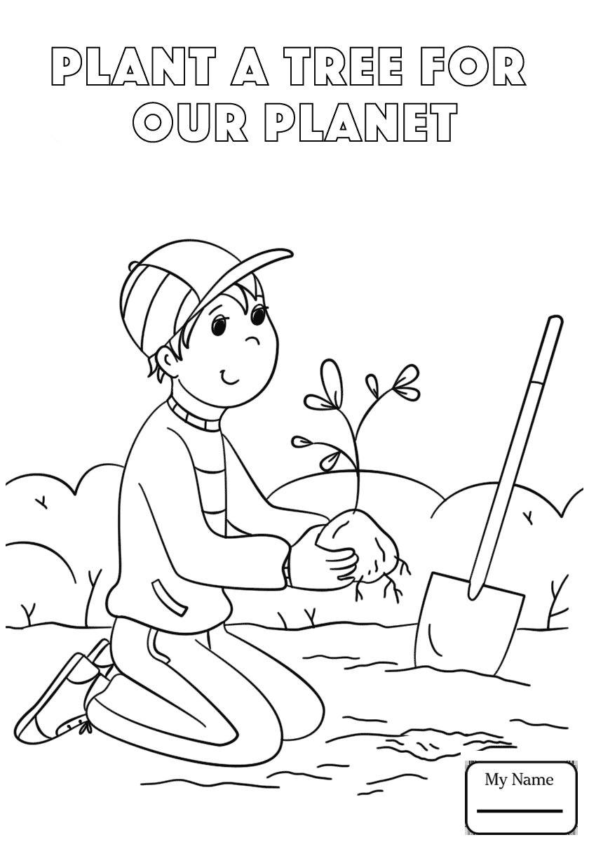 25 Free Printable Arbor Day Coloring Pages