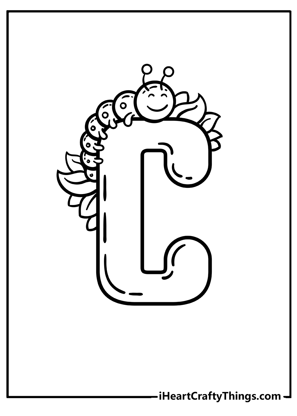 Printable Letter C Coloring Pages (Updated 2023)