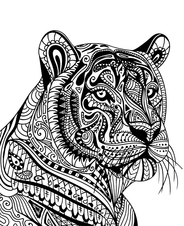 Animal Mandala Coloring Pages Collection Free Downloads - Coloring Home