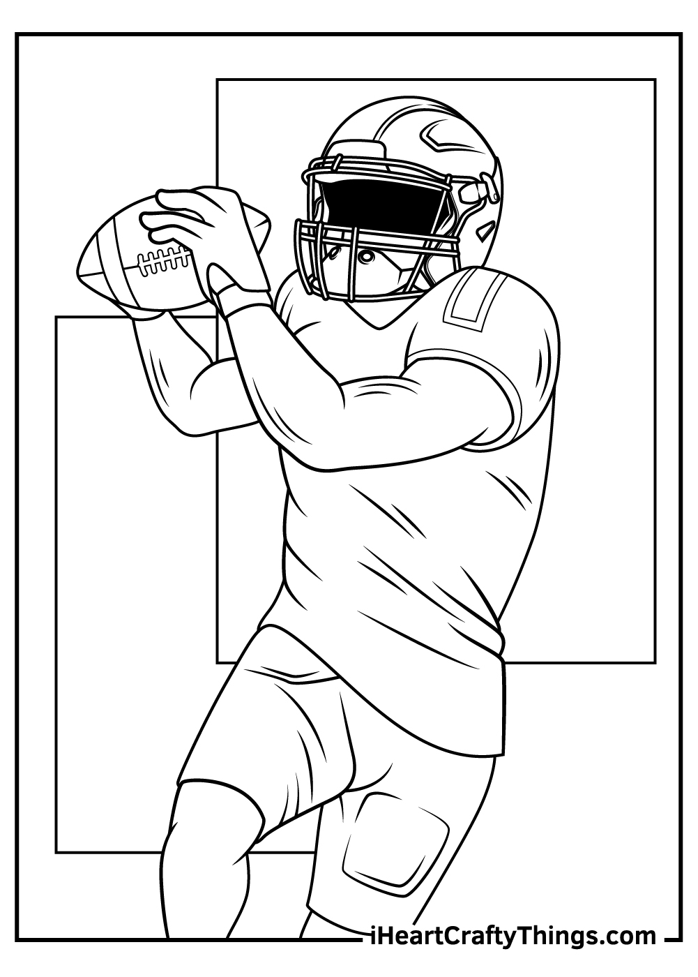 NFL Coloring Pages (Updated 2022)