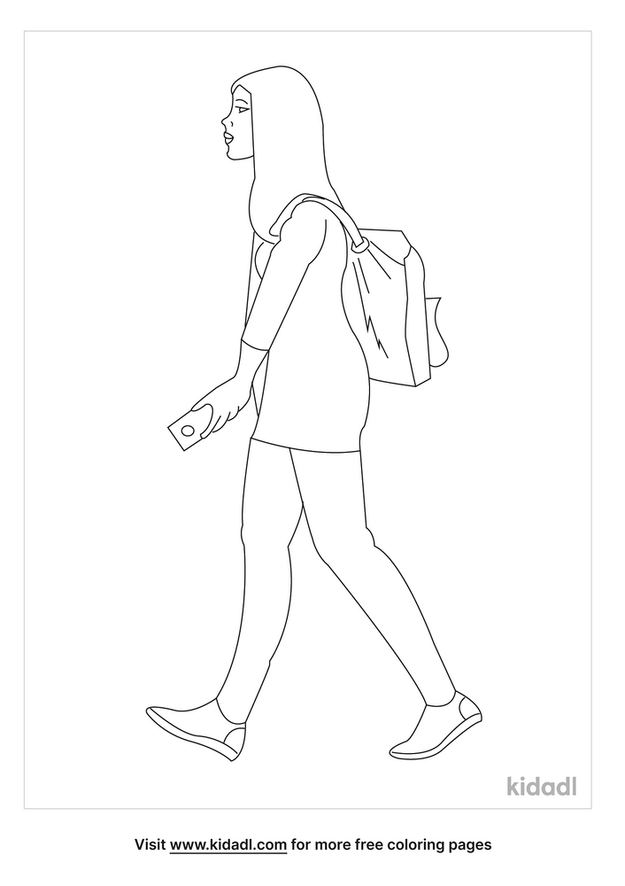 Vsco Girl Coloring Pages | Free People-and-celebrities Coloring Pages |  Kidadl