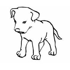 Baby Puppy - Coloring Pages for Kids and for Adults
