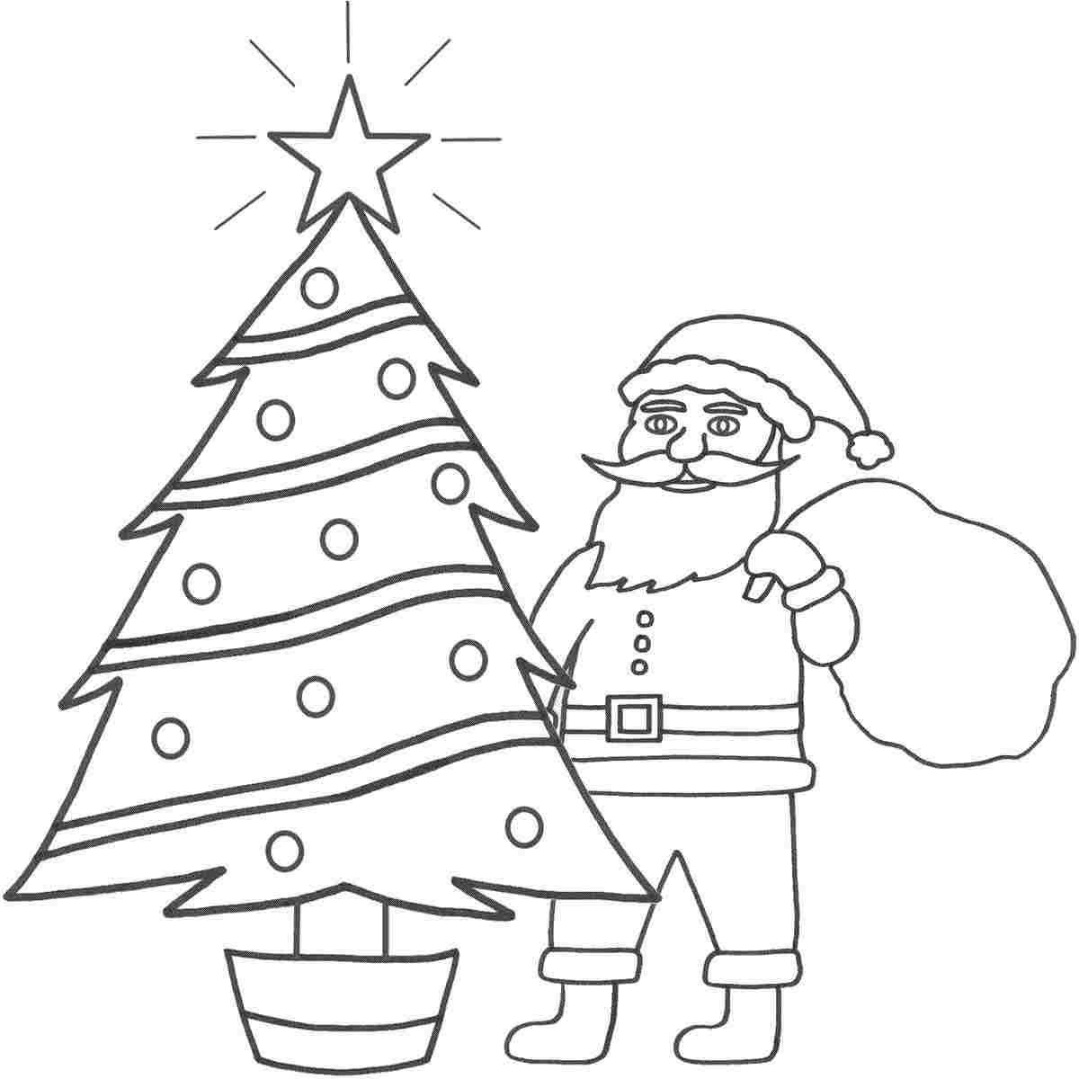 Kids Coloring Pages Christmas Tree | Coloring Online