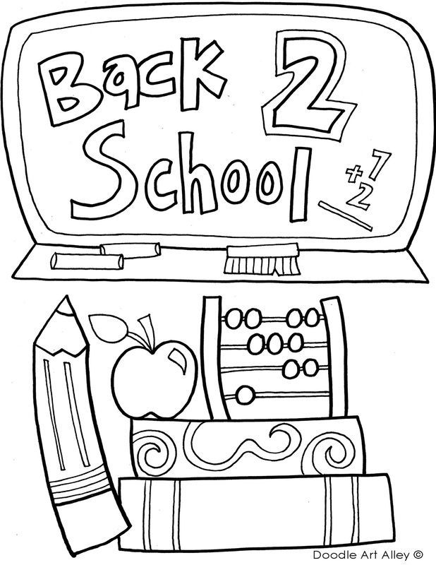 Back To School Coloring Pages For 4Th Grade - Coloring Pages For ...