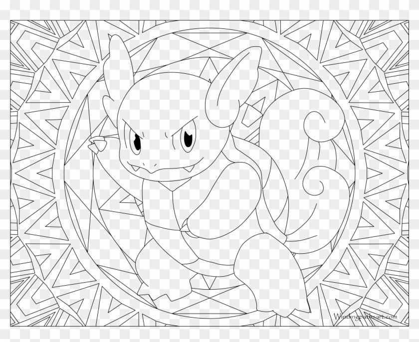 Free Coloring Page - Wartortle Coloring Page Clipart (#1063756 ...
