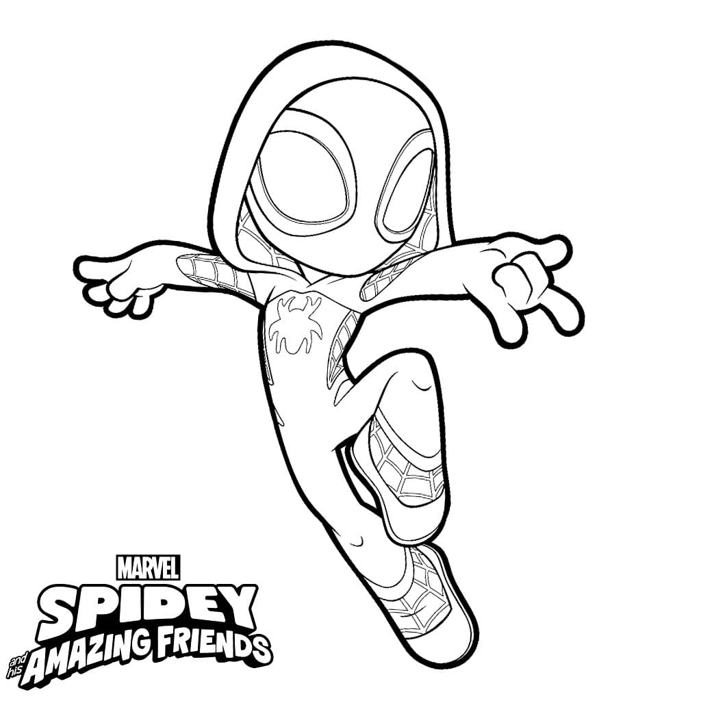 Spidey And His Amazing Friends Printable Pages