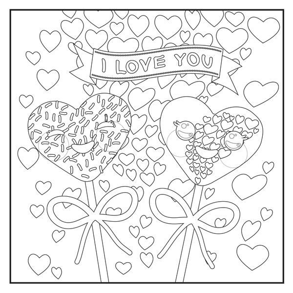 Emoji Love Coloring Book: 48 Pages For Adults, Teens and Kids - Color With  Music | Love coloring pages, Valentine coloring pages, Cute coloring pages