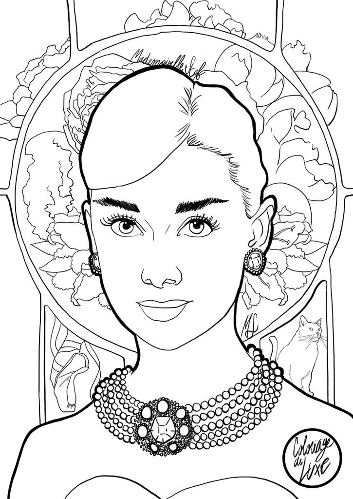 Pin by A Life Lived Intentionally on Coloriages Mode | Star coloring pages, Coloring  pages, Fashion coloring book
