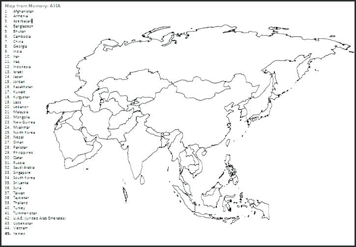 Map Of Asia Coloring Pages - Coloring Home