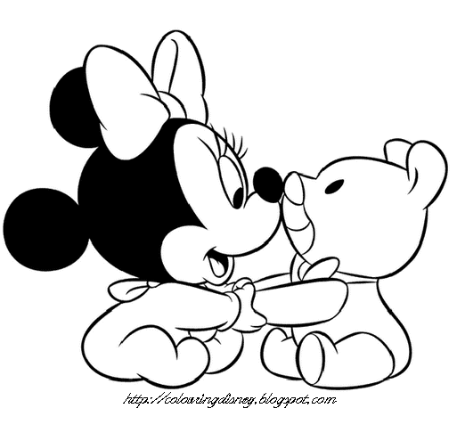 8 Pics of Cute Mickey Mouse Coloring Pages - Minnie Mouse ...