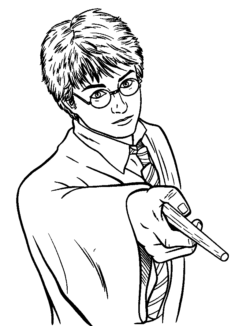 Kids-n-fun.com | 25 coloring pages of harry potter and the ...