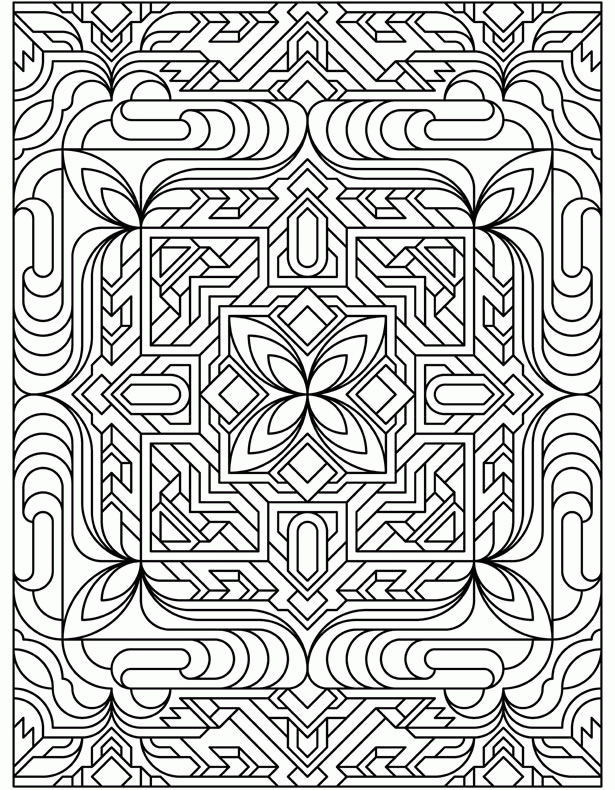 Exercise Free Tessellations Coloring Pages Az Coloring Pages ...