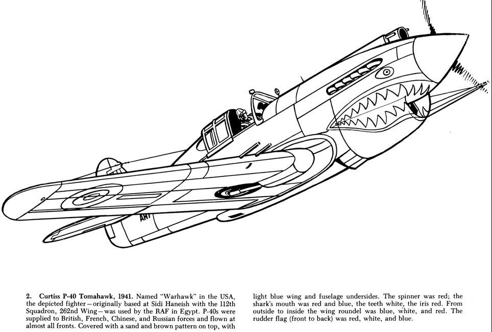 Coloring pages, Coloring and World War II