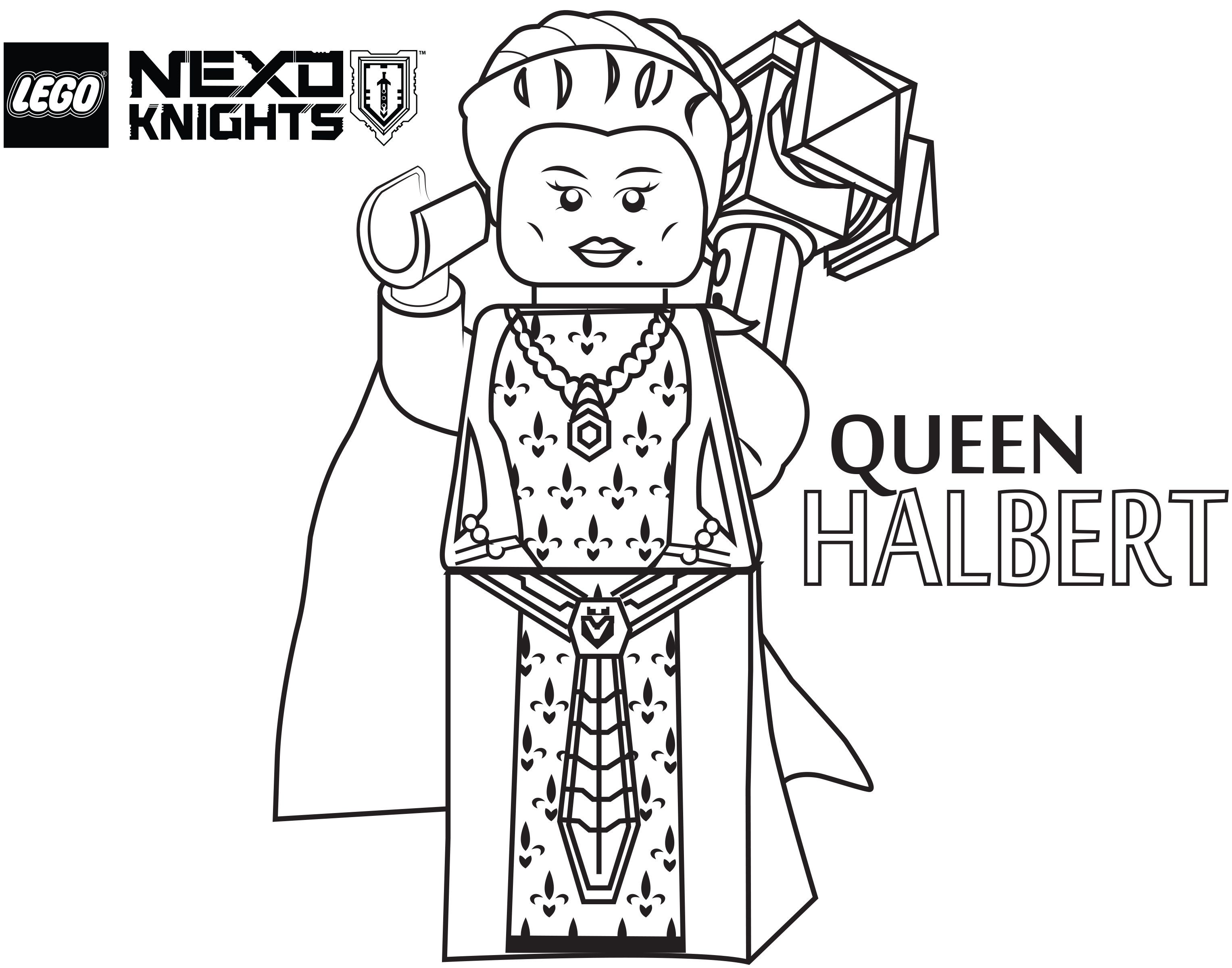 lego nexo knights Coloring Pages : Free Printable lego nexo ...