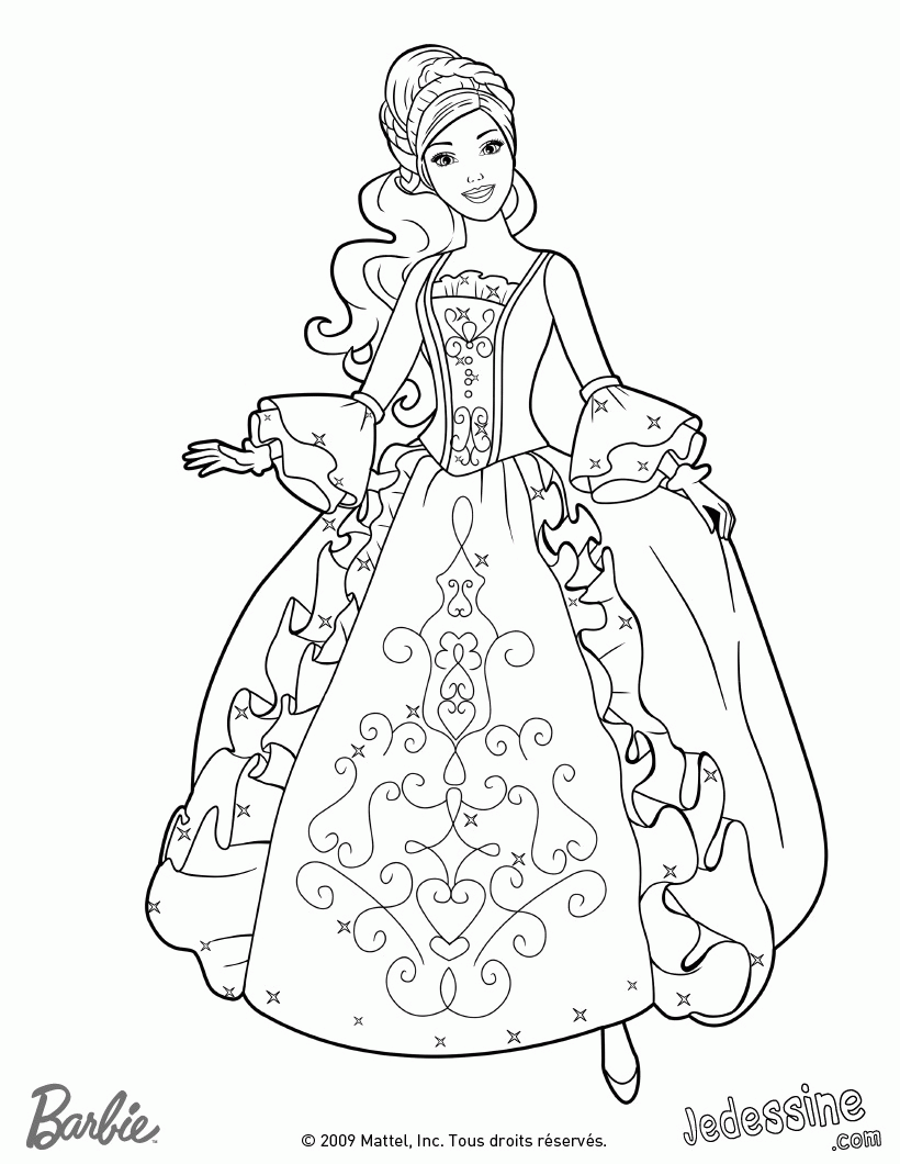 barbie fashion dress coloring pages coloring pages for all ages coloring home