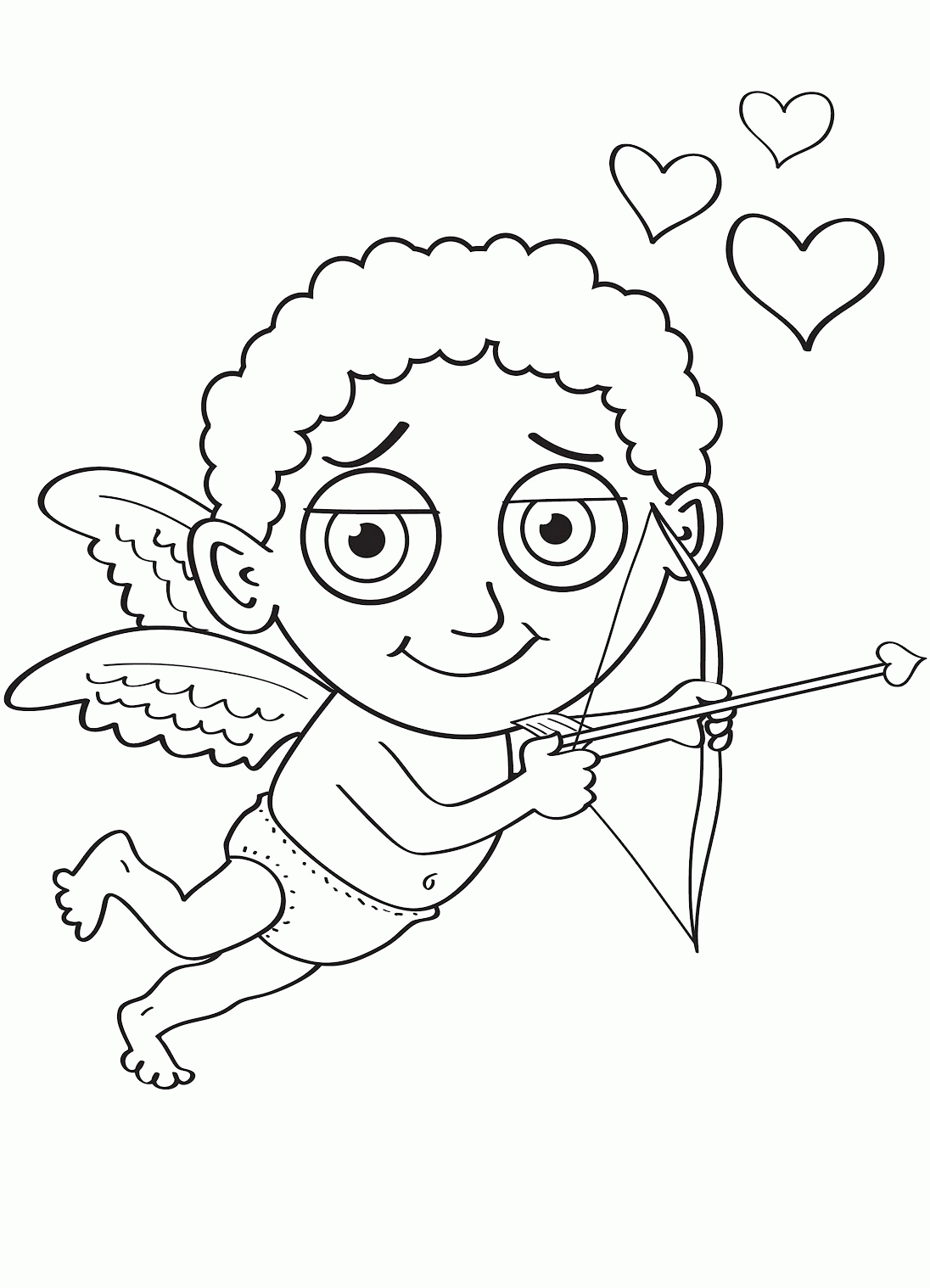 Printable Cupid Coloring Pictures Coloring Pages For Kids #cAz ...