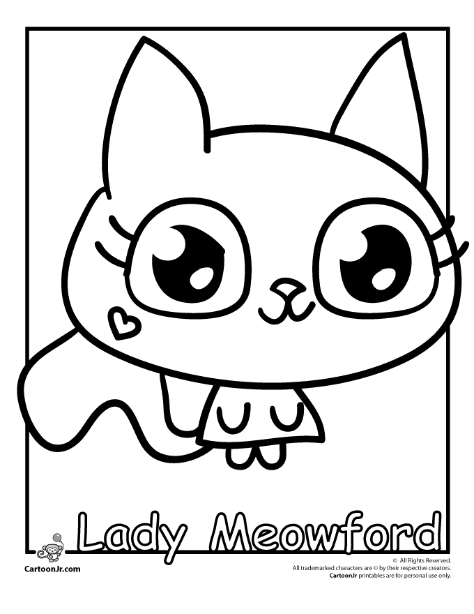 Moshi Monsters - Coloring Pages for Kids and for Adults