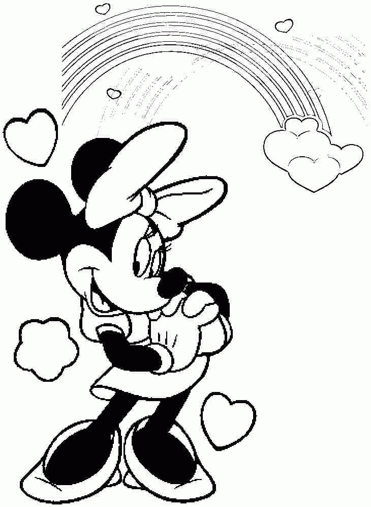 Valentine Coloring Pages Disney - Coloring Home