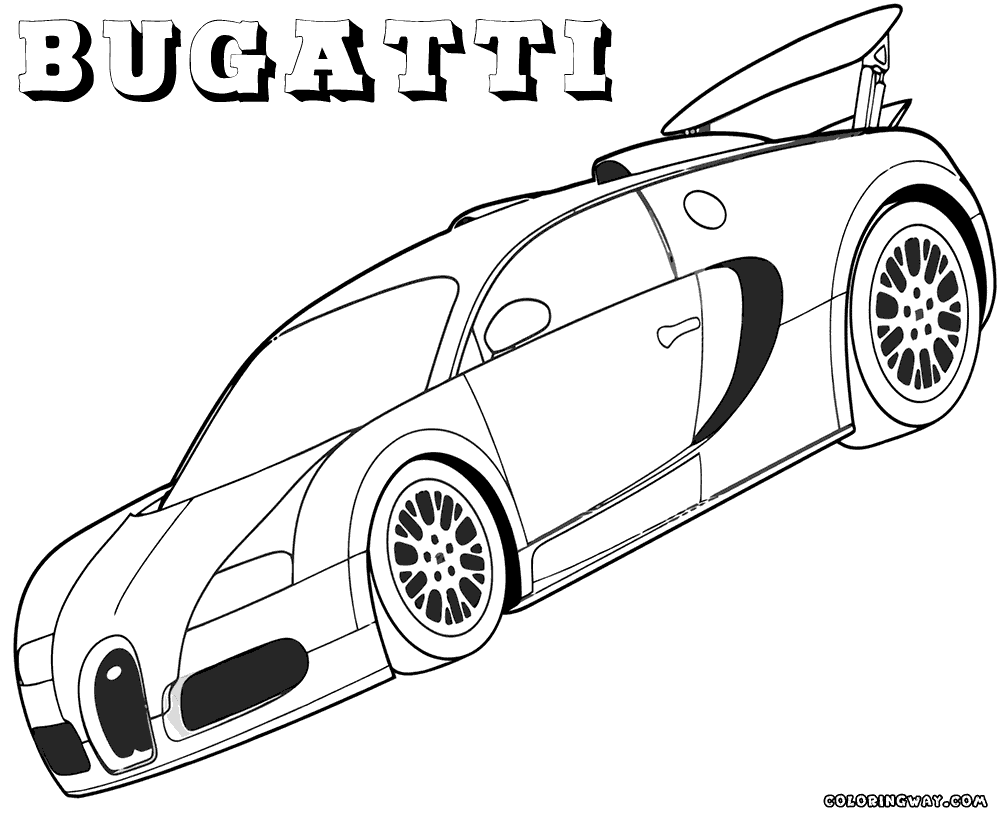 Bugatti coloring pages | Coloring pages to download and print