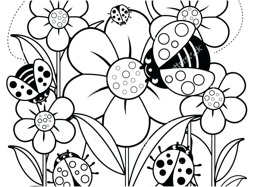 coloring : Large Flower Coloring Pages Big Flowers For Print Astonishing  Astonishing Big Print Coloring Pages ~ Coloring Cascadiasfault