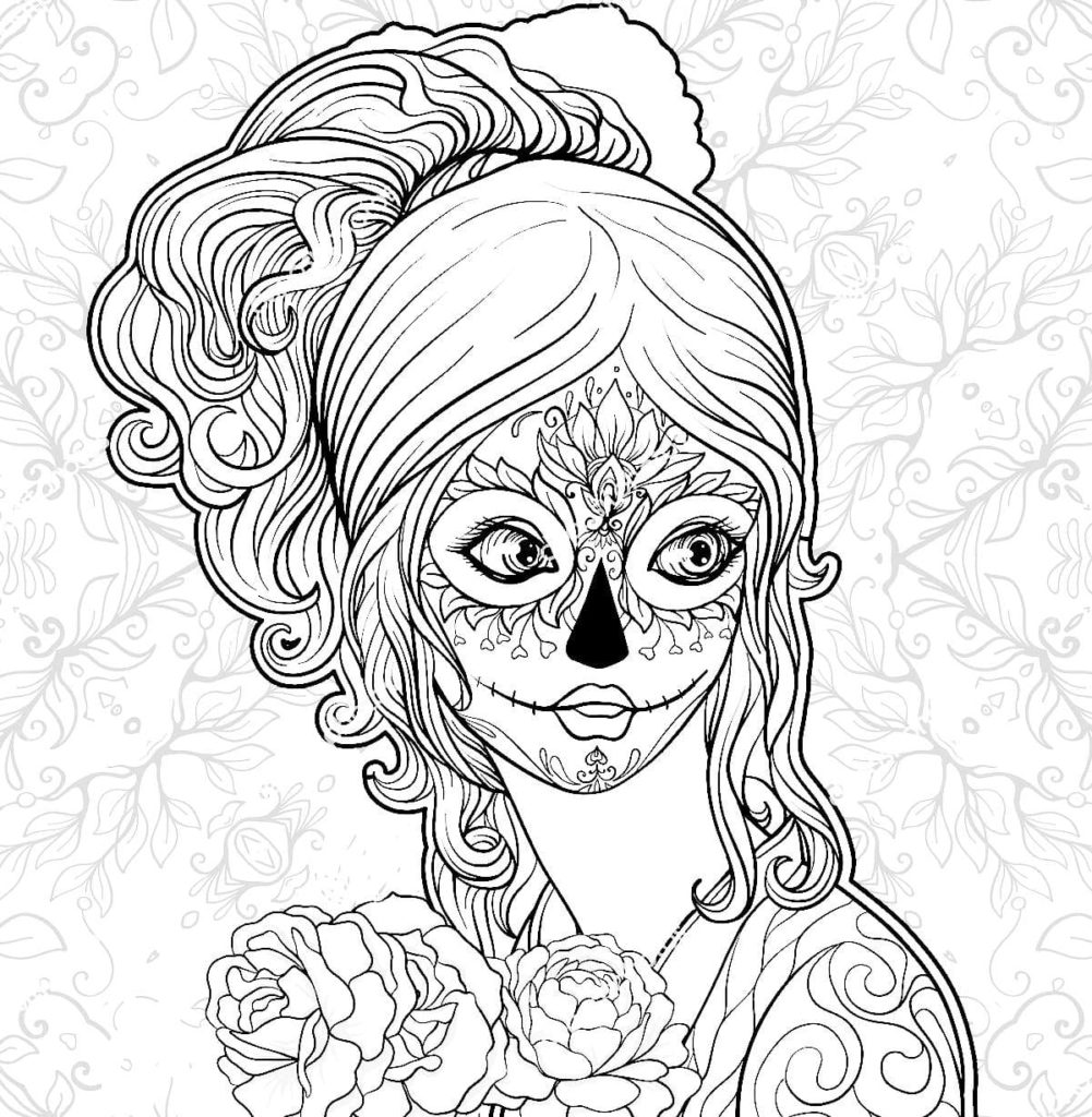 Scary Coloring Pages for Adults | Free Coloring Pages