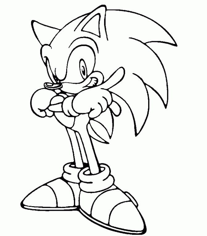 Best Free Printable Sonic The Hedgehog Coloring Pages For Kids ...