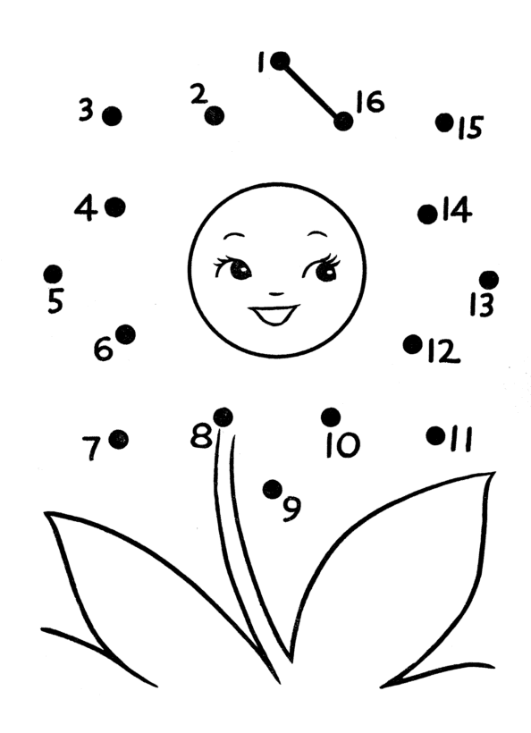Dot To Dot Numbers 110 Coloring Home