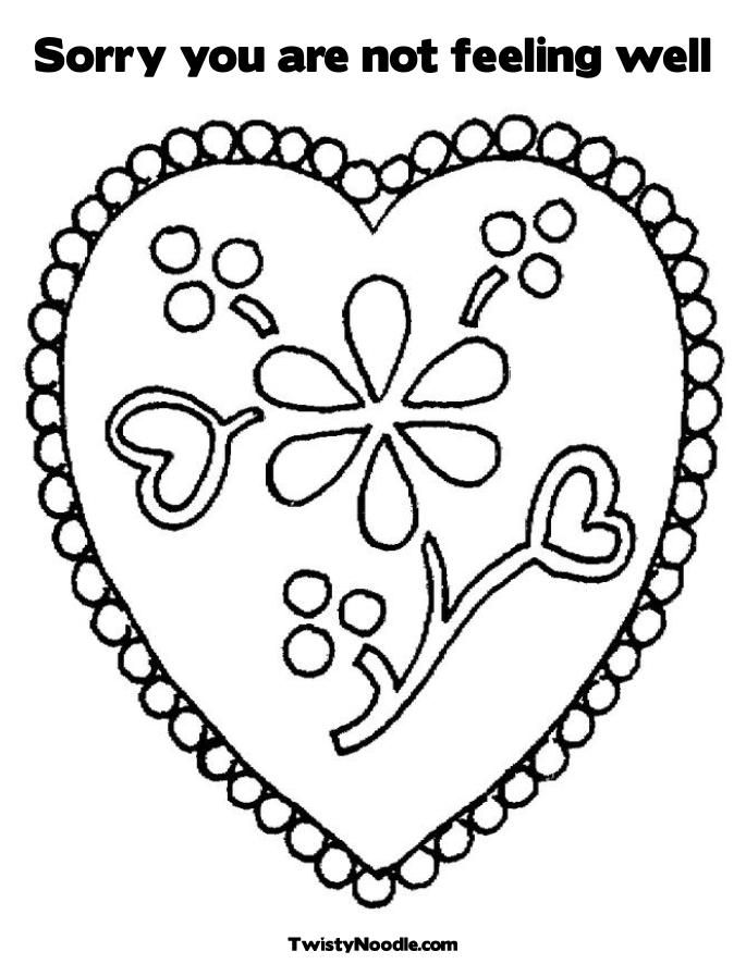 Get Well Card Coloring Pages - High Quality Coloring Pages