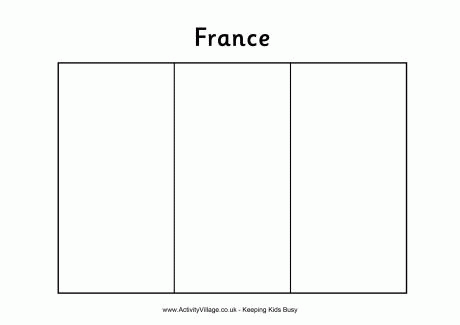 France Flag Coloring Page - Coloring Home