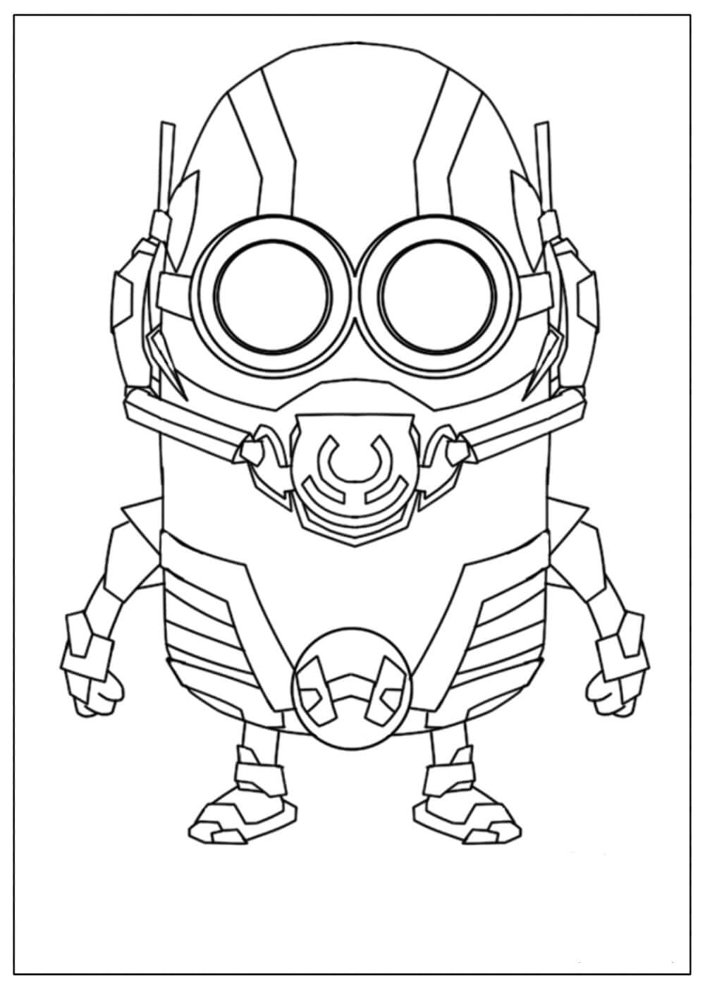 Free Printable Ant Man Coloring Pages