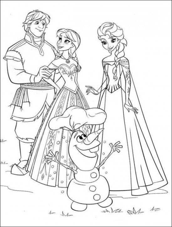 35 FREE Disney's Frozen Coloring Pages (Printable) / 1000+ Free ...